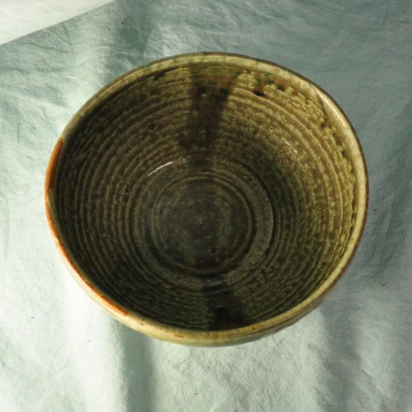 26 oz green 2018 empty bowls project artisan clay bowl (w1339) - Picture 7 of 9